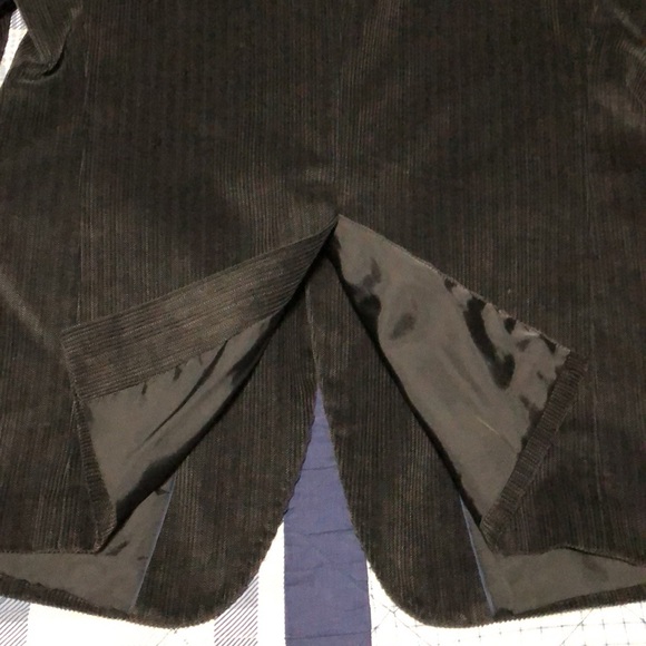 Dockers | Dress | Corduroy Sport Coat Blazer 42 REG Two Button Single Vent - Picture 14 of 16